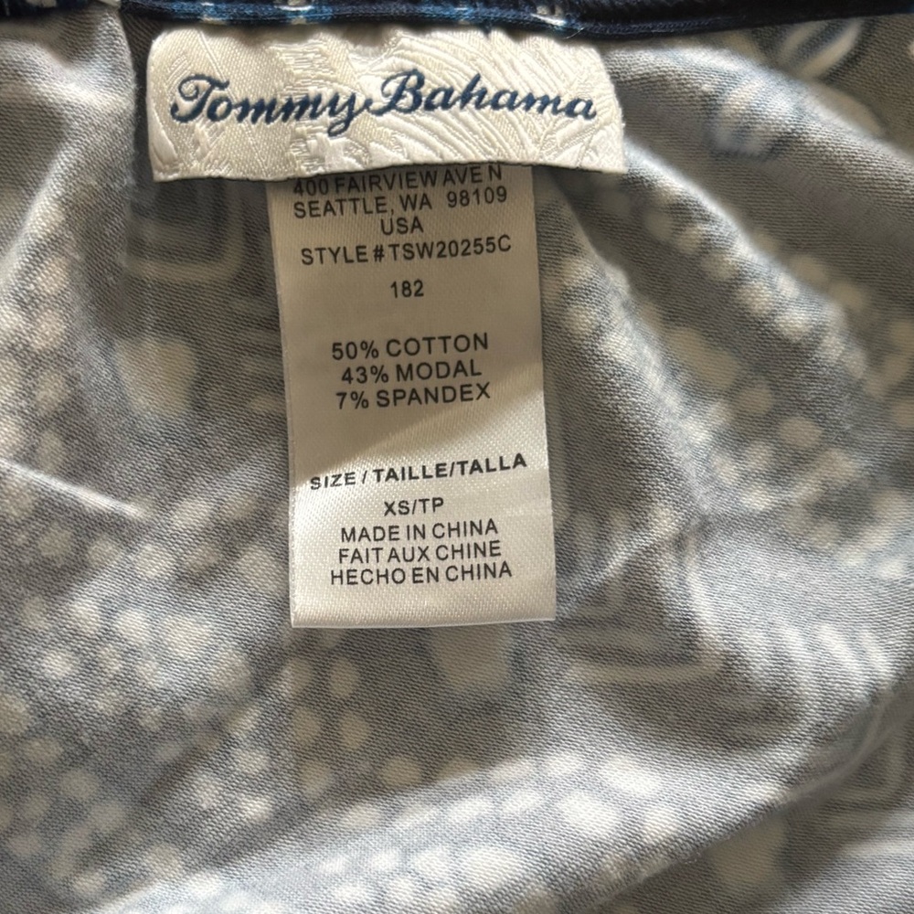 Tommy Bahama Indigo Cowrie Crossback Dress - Picture 6 of 6